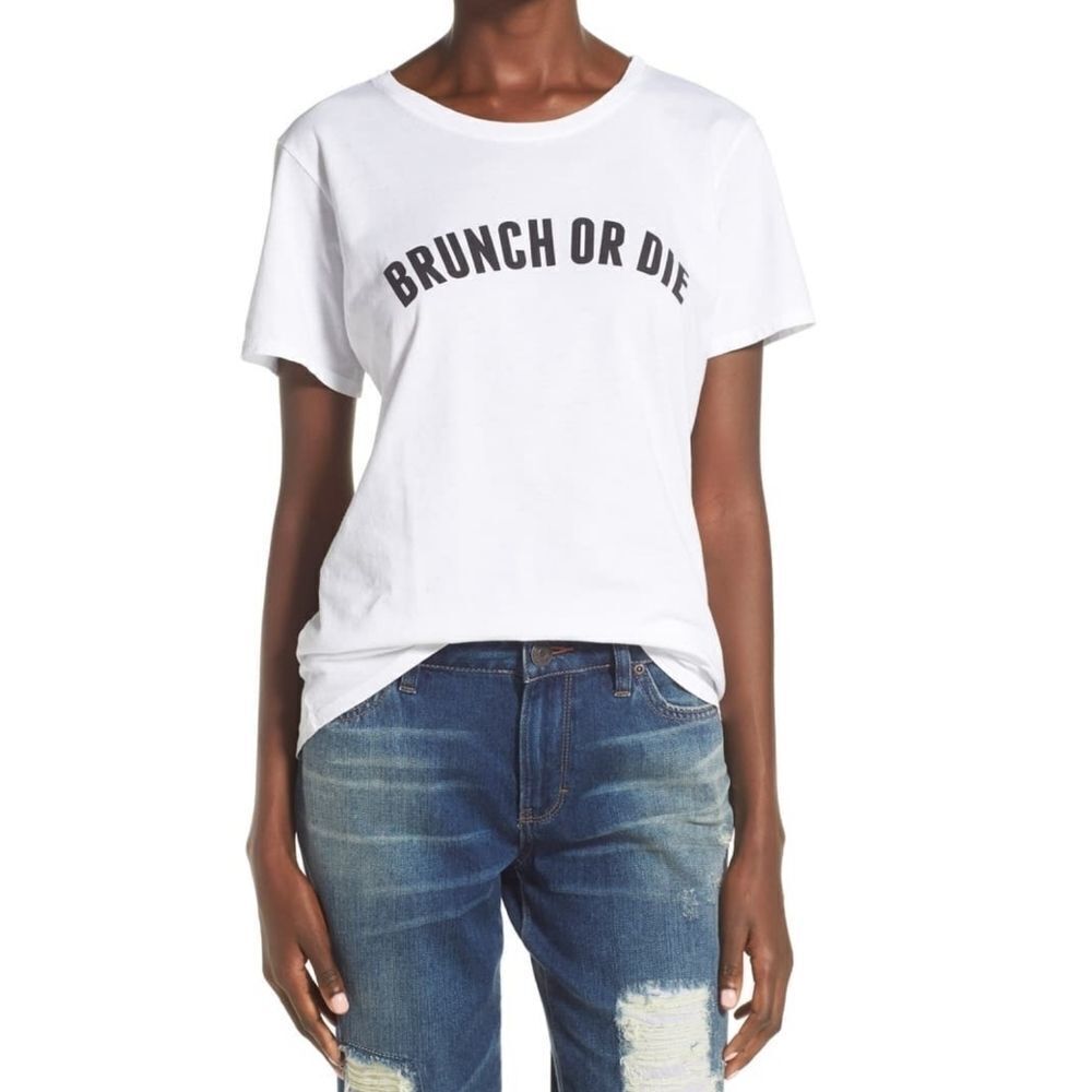 NWT SUB_URBAN RIOT Brunch or Die T-Shirt L